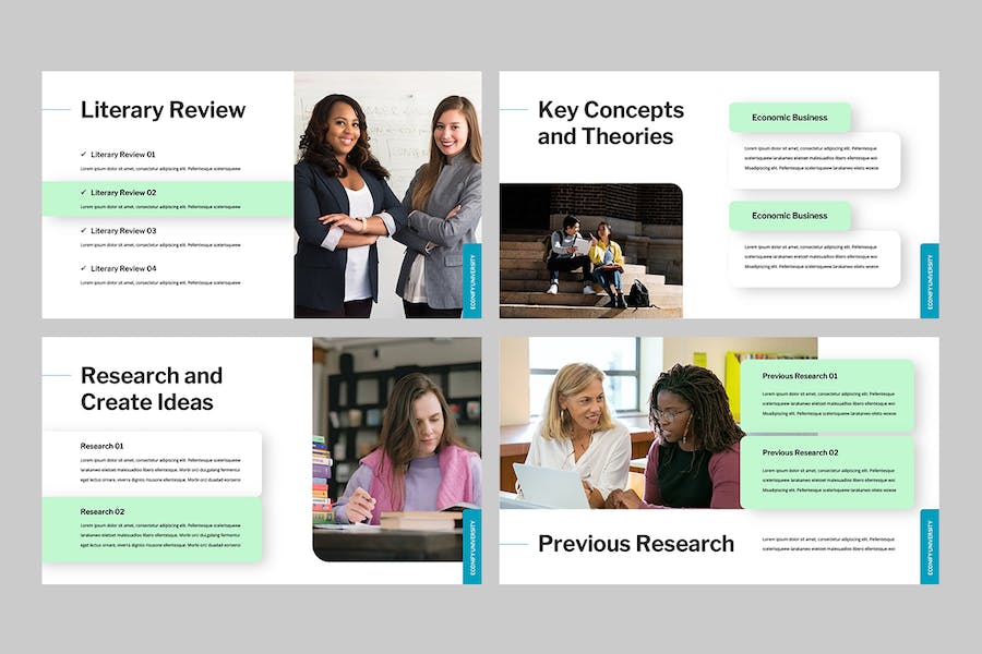 经济论文答辩研究方案Keynote模板 - PPT派