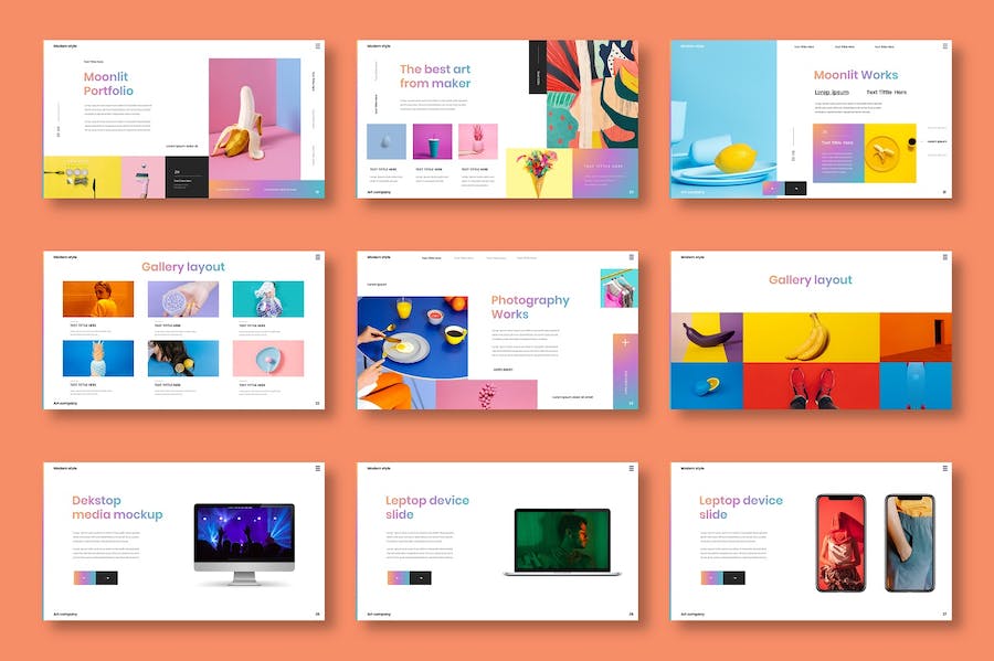 商务品牌展示营销推广宣传PPT模板 - PPT派