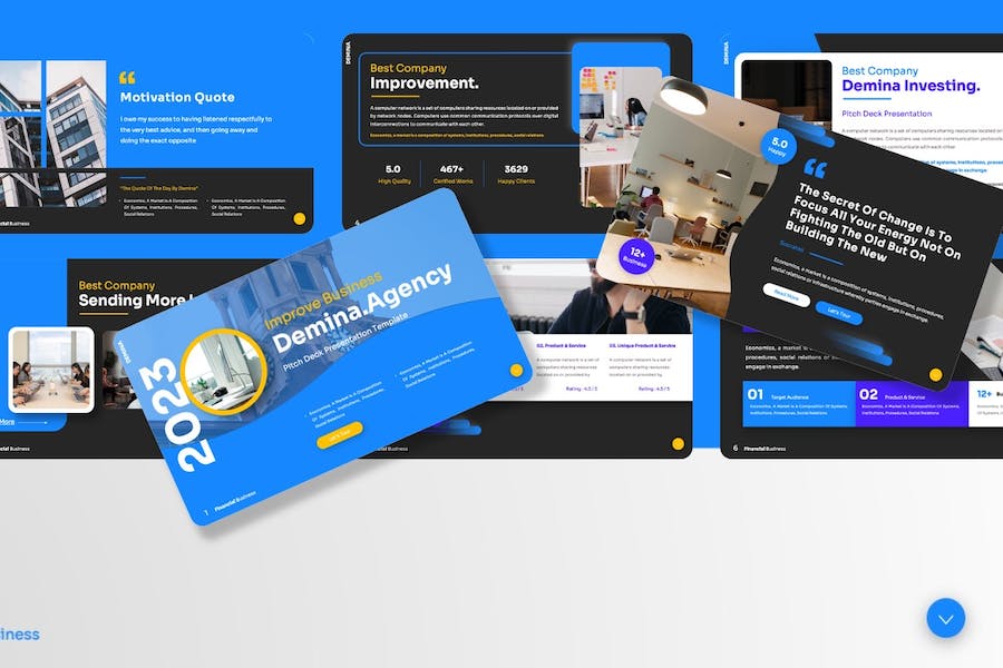 融资项目建议讲述展示方案PPT模板 - PPT派