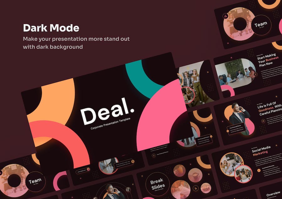 商务交易企业合作项目推介Keynote模板 - PPT派