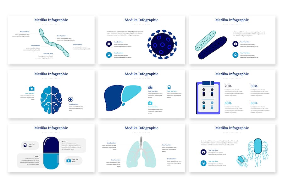 Medika-信息图表-PowerPoint-模板 - PPT派