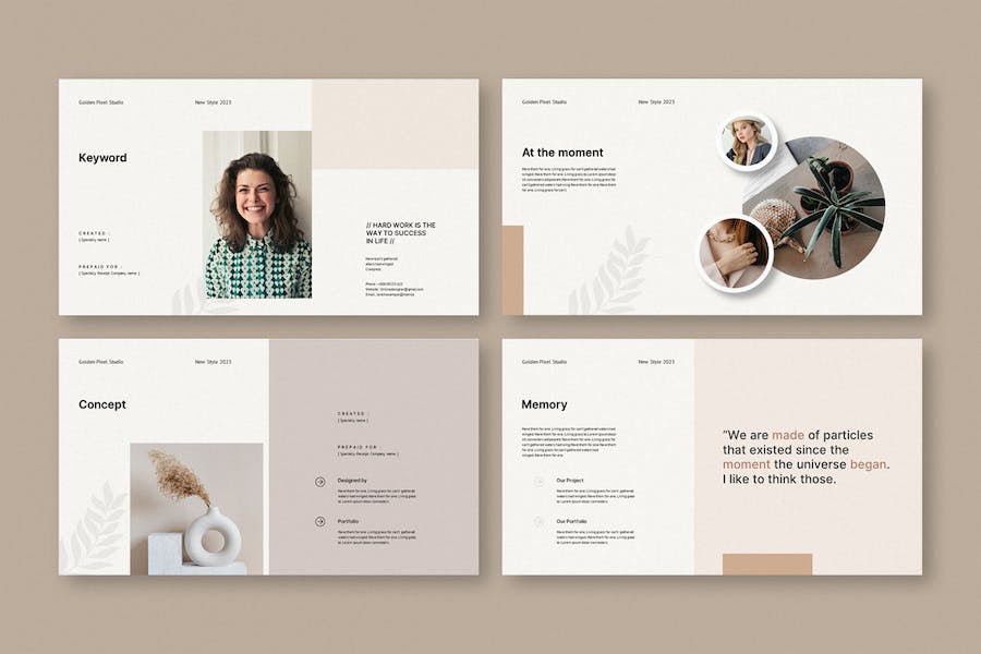 创意风格商业演讲方案PPT模板 - PPT派