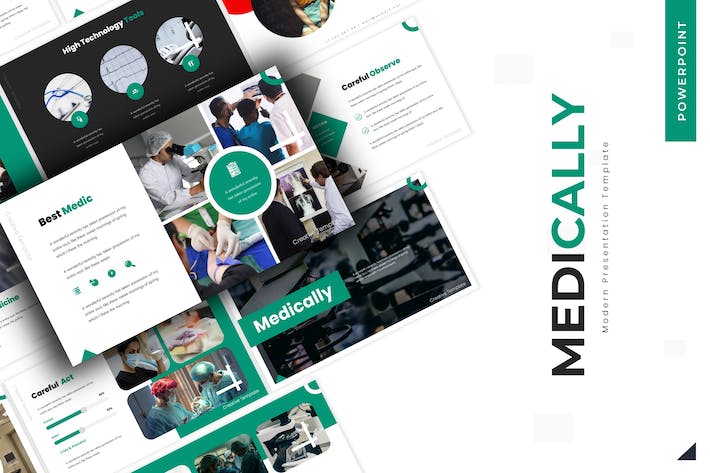 医学科研学术论文展示PPT模板 - PPT派