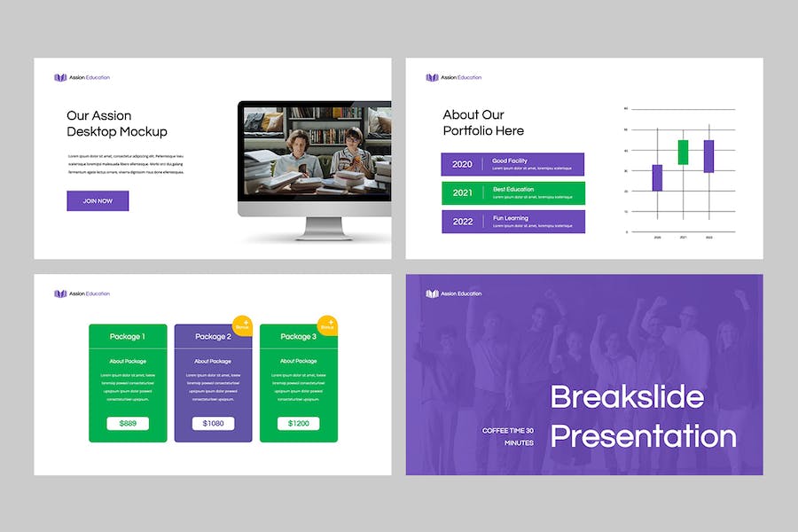 教育课程关键内容讲述Keynote模板 - PPT派
