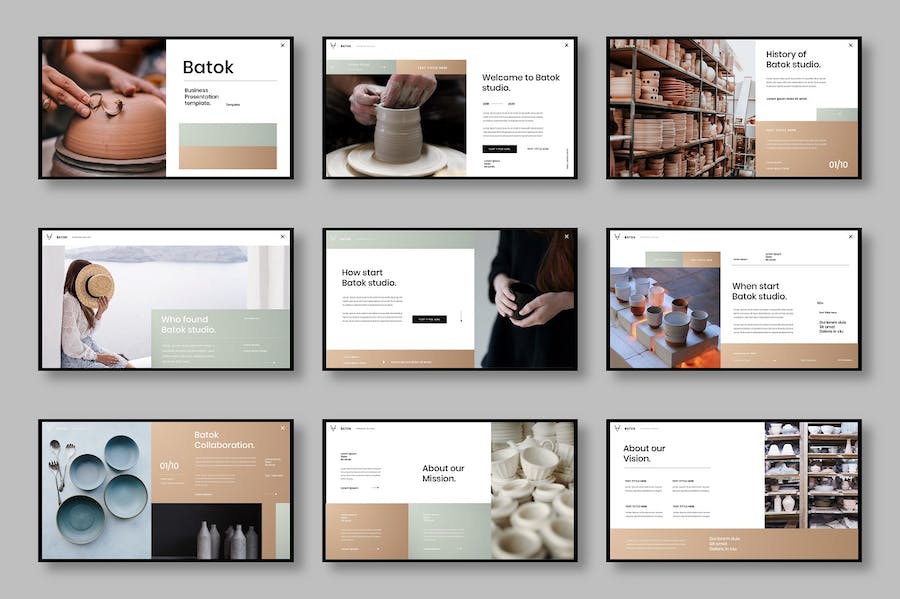 商务品牌建设融资演讲Keynote模板 - PPT派