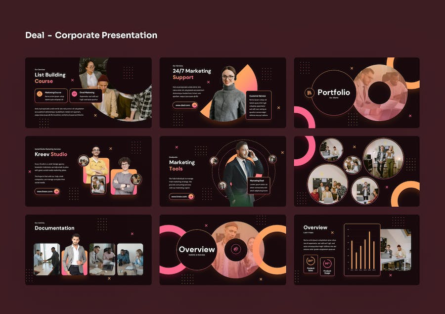 商务交易企业合作项目推介Keynote模板 - PPT派