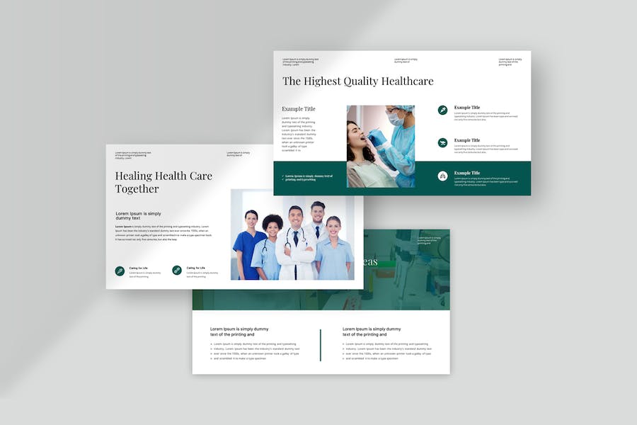 医疗健康知识普及教育PPT模板 - PPT派