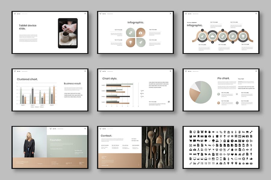 商务品牌建设融资演讲Keynote模板 - PPT派