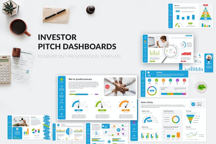 投资融资路演商业计划书PPT模板 - PPT派